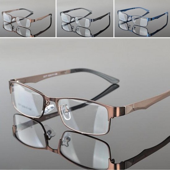 Fashion Metal Full Rim Eyeglasses Frame Glasses Spectacles Optical Rx Glasses