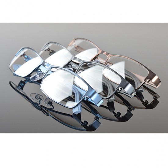 Fashion Metal Full Rim Eyeglasses Frame Glasses Spectacles Optical Rx Glasses