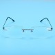 Half Metal Rim Multi Focus Progressive Reading Glasses