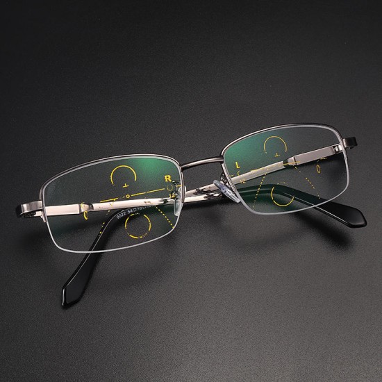 KCASA Customized Intelligent Reading Glasses Progressive Multifocal Lens Presbyopia Memory Alloy Frame KCASA Customized Intelligent Reading Glasses Progressive Multifocal Lens Presbyopia Memory Alloy Frame