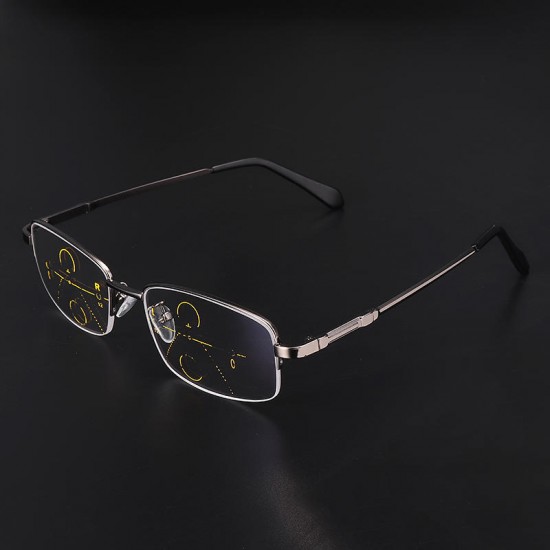 KCASA Customized Intelligent Reading Glasses Progressive Multifocal Lens Presbyopia Memory Alloy Frame KCASA Customized Intelligent Reading Glasses Progressive Multifocal Lens Presbyopia Memory Alloy Frame