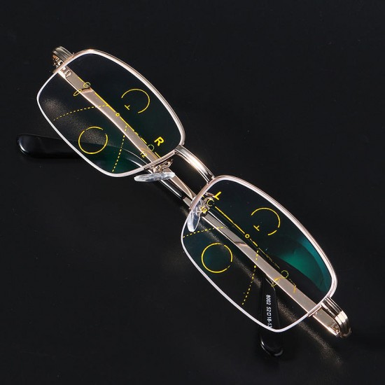 KCASA Intelligent Reading Glasses Progressive Multifocal Lens Presbyopia Alloy Frame Anti Fatigue KCASA Intelligent Reading Glasses Progressive Multifocal Lens Presbyopia Alloy Frame Anti Fatigue
