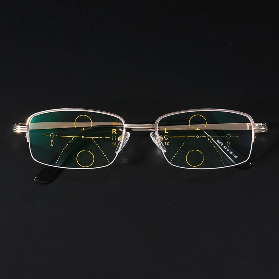 KCASA Intelligent Reading Glasses Progressive Multifocal Lens Presbyopia Alloy Frame Anti Fatigue KCASA Intelligent Reading Glasses Progressive Multifocal Lens Presbyopia Alloy Frame Anti Fatigue