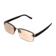 Minleaf Brown Crystal Presbyopic Fatigue Relieve Best Reading Glasses Sun Glassess Strength