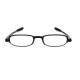 SHUAIDI® TR90 Black Frame Reading Glasses Super Light Folding Anti-Fatigue Presbyopic Glasses 108