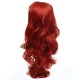 24inch Synthetic Former Lace Wig Long Wavy Hair Full Wigs Cosplay With Classic Cap