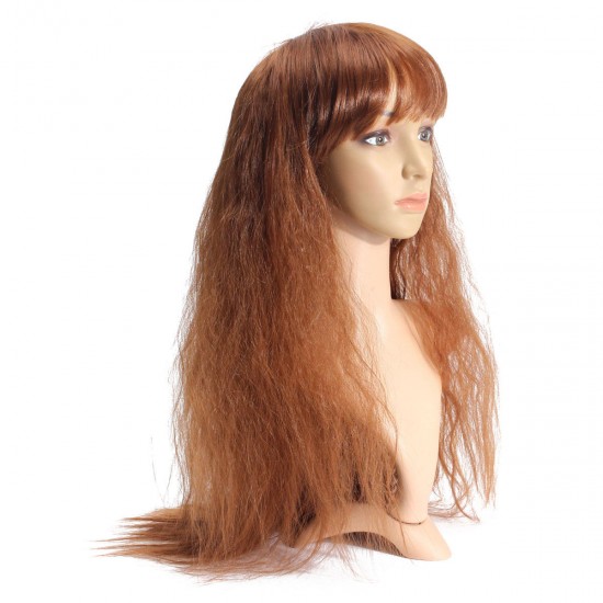 70cm Long Curly Wavy Wig Women Lady Cosplay Party Wigs Full Bang