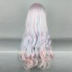 Color Gradients Romantic High-Temperature Resistance Synthetic Hair Wig Cosplay Costume