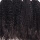 1 Bundle Kinky Straight 100% Brazilian Human Virgin Hair Extension Weave Bundles Nature Color