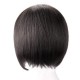 5 Colors Capless Remy Mono Top Short Straight Real Virgin Human Hair Wig