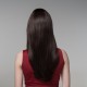 8 Colors Side Bang Long Wigs Human Hair Virgin Remy Mono Top Capless Wig