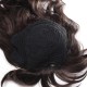 Virgin Remy Medium Brown Side Bang Long Capless Mono Top Human Hair Wig
