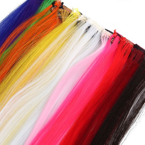 13 Popular Color Straight Hair Extension Piece With Clip
