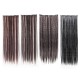 7Pcs Clip In Synthetic Chemical Fiber Human Hair Extensions 22'' Long Straight