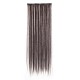 7Pcs Clip In Synthetic Chemical Fiber Human Hair Extensions 22'' Long Straight