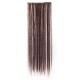 7Pcs Clip In Synthetic Chemical Fiber Human Hair Extensions 22'' Long Straight