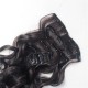 7Pcs NAWOMI Body Wave Heat Resistant Friendly Clip In Synthetic Hair Extension 21.65 Inch #4 Brown