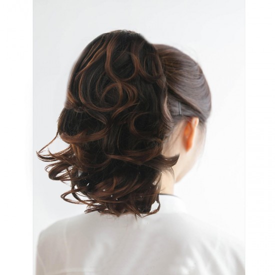 Claw Thick Wavy Curly Tail Long Layered Ponytail Clip Hair Extension