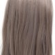 24 Inch Women Hair Platinum Blonde Front Lace Wigs Synthetic Heat Resistant Wig With Cap