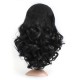 24'' Lady Wavy Full Lace Front Wig Plucked Fashion Black Hair