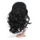 24'' Lady Wavy Full Lace Front Wig Plucked Fashion Black Hair