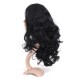 24'' Lady Wavy Full Lace Front Wig Plucked Fashion Black Hair