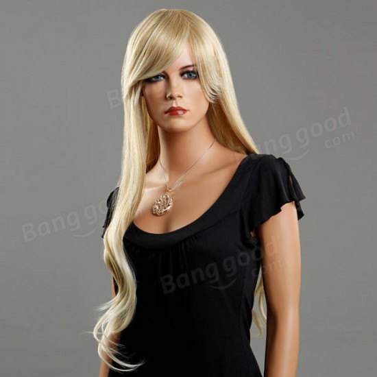 New Fashion Style Brown Fluffy Big Wave Micro Volume Women Wig