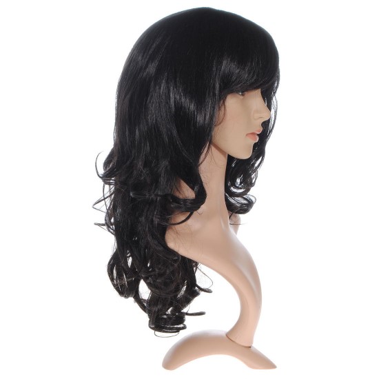 Sexy Lady Synthetic Fiber Long Curly Hair Wigs