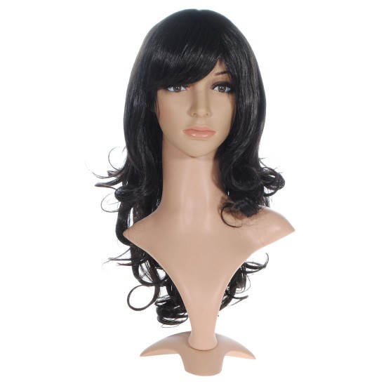 Sexy Lady Synthetic Fiber Long Curly Hair Wigs