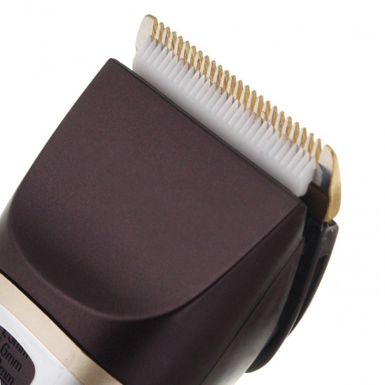 100V-240V Electric Hair Clipper Gold Black Charging LCD Display Hair Trimmer With Comb