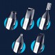 5 in 1 Electric Hair Clipper Shaver Nose Hair Trimmer Eyebrow Shaping Knife Waterproof Body