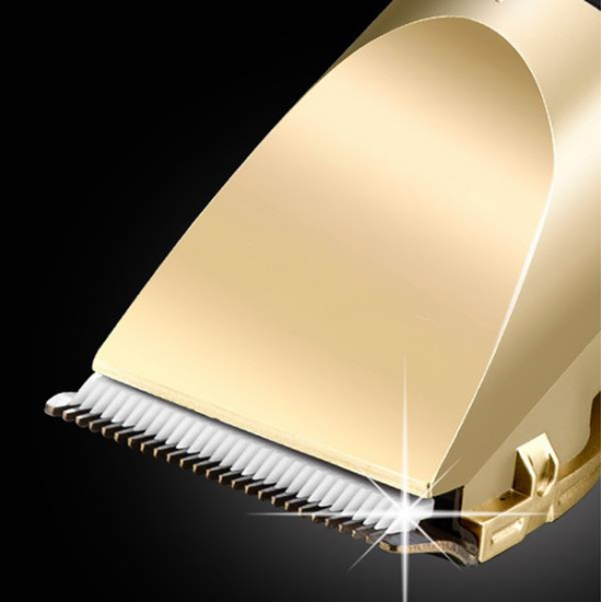 Sharp Electric Hair Clipper Ceramic Blade Durable Titanium Haircut Trimmer for Y.F.M® P60