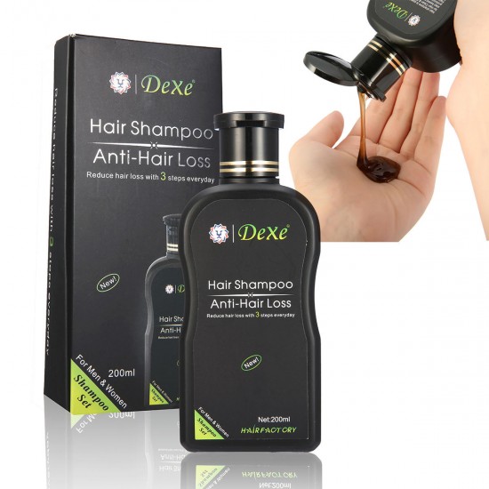 DEXE 200ml Anti-Hair Loss Hair Growth Shampoo Treatment Natural Ingredients