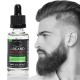 Natural Organic Beard Oil Balsam Wax Hair Loss Conditioner For Beard Styles Growth 40ml