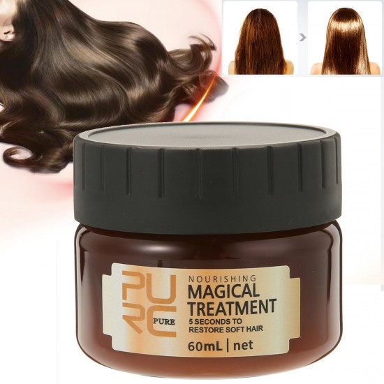 PURC 60ml Magical Treatment Mask Repairs Damage Restore Soft Hair Care