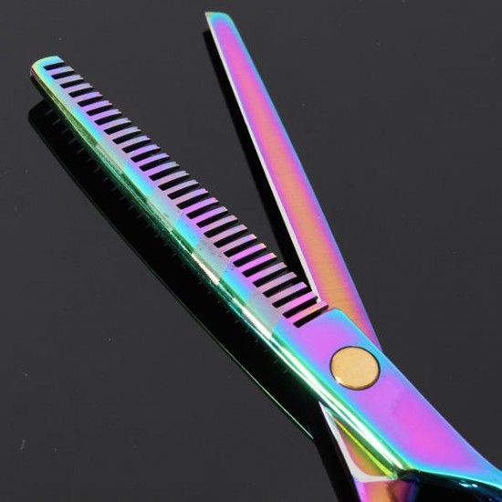 6.7" Professional Barber Hair Cutting Thinning Scissors Shears Hairdressing Set