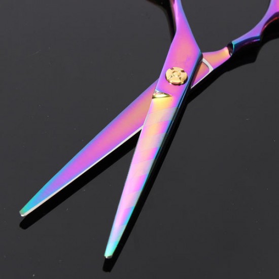 6.7" Professional Barber Hair Cutting Thinning Scissors Shears Hairdressing Set