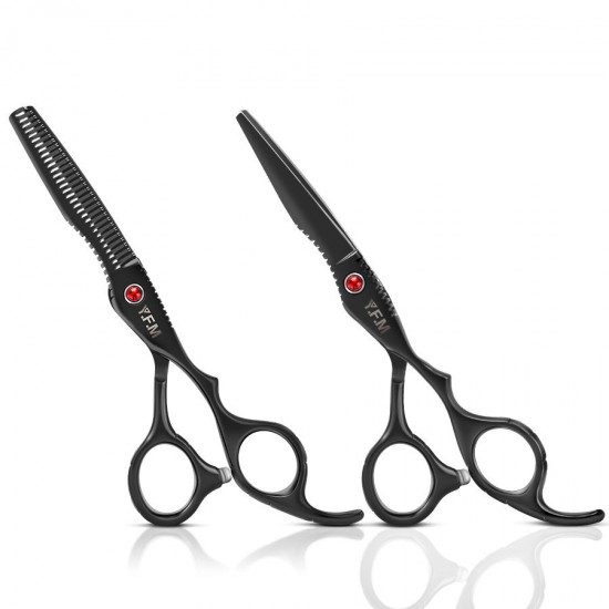 6Cr 6 inch Stainless Steel Salon Hair Scissors Thinning Cutting Barber Shears Hairdressing Hair Styling Tools