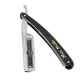 Foldable Straight Edge Barber Razor Hairdressing Beard Manual Shaver Household Men Cleaning Stainless Steel