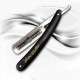 Foldable Straight Edge Barber Razor Hairdressing Beard Manual Shaver Household Men Cleaning Stainless Steel