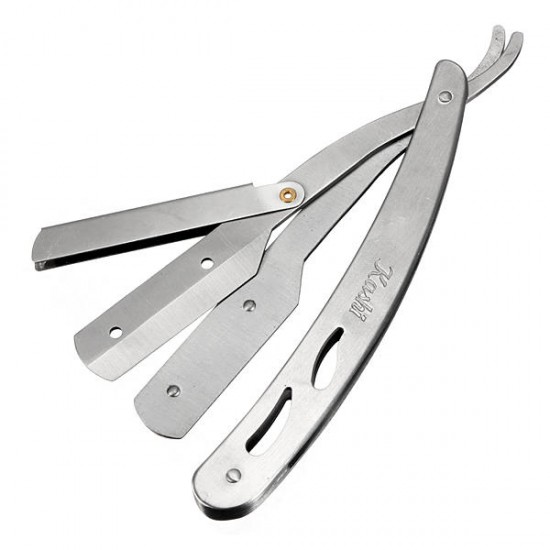 Folding Stainless Steel Edge Blade Cutter Shaver Razor