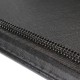 PU Leather Scissor Case Zipper Bag 2 Hair Scissors Holster Pouch Holder