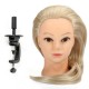 18 Inch Blonde Fiber Hair Hairdressing Training Head Model
