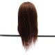 20inch Professional Real Hair Model Hairdressing Practice Training Head Mannequin and Clamp