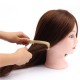 20inch Professional Real Hair Model Hairdressing Practice Training Head Mannequin and Clamp