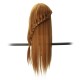 20" Long Hair Mannequin Manikin Training Salon Head Model Hairdressing Cosmetology with Clamp Holder