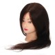 22 Inch Human Hair Salon Hairdressing Practice Training Head Clamp