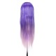 26'' Colorful Hair Hairdressing Practice Training Head Mannequin Salon With Clamp