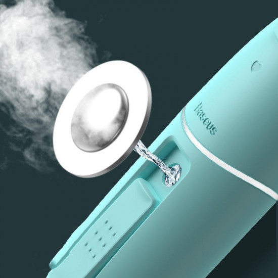 Baseus Portable Nano Moisturizing Spray Handheld Facial Hydration Humidifier Beauty Steaming Face Meter USB Charging
