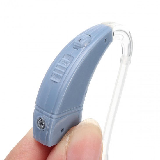 Digital Hearing Aid USB Rechargeable Behind Ear Tone Voice Sound Amplifier Hearing Aid Kit